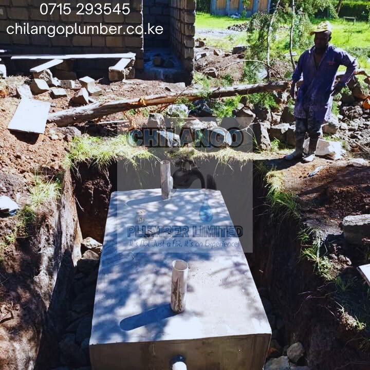Plumbing company for biodigester and septic tanks Kenya
